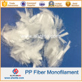 Concrete Fiber Reinforcement PP Monofilament Microfiber